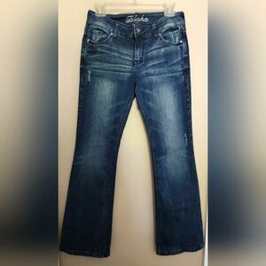 Bootcut jeans by dELiA*s medium blue size 7 Regular length